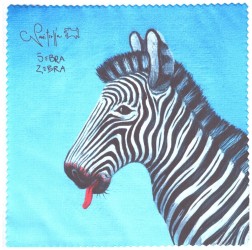 GLASSES CLEANING CLOTH, NAVITROLLA, ZEBRA 180X180mm